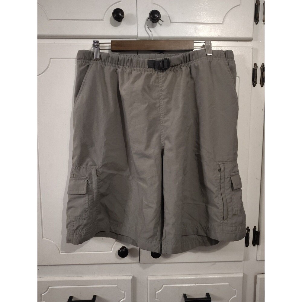 Nike ACG  Cargo Shorts  Belted Mens Size Large Gray Hiking Outdoor